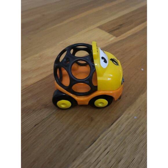Oball Go Grippers Yellow Construction Truck Kids II Toddler Toy Vehicle - Picture 4 of 7